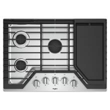 30-inch Gas Cooktop with Griddle