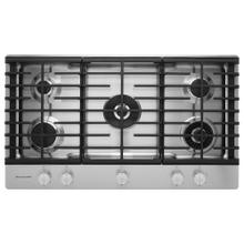 See Details - 36" 5-Burner Gas Cooktop with Griddle