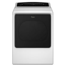 8.8 cu.ft Top Load HE Electric Dryer with Advanced Moisture Sensing, Intuitive Touch Controls
