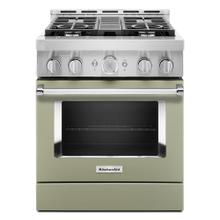 View Product - KitchenAid® 30'' Smart Commercial-Style Gas Range with 4 Burners