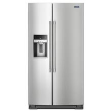 See Details - 36- Inch Wide Counter Depth Side-by-Side Refrigerator- 21 Cu. Ft.