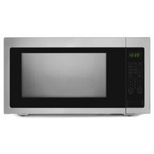 View Product - 2.2 Cu. Ft. Countertop Microwave with Add :30 Seconds Option - Black-on-Stainless