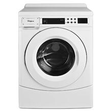 See Details - 27" Commercial High-Efficiency Energy Star-Qualified Front-Load Washer, Non-Vend White