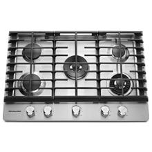 See Details - 30" 5-Burner Gas Cooktop with Griddle