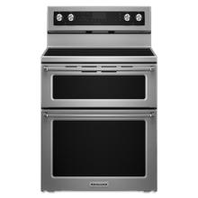See Details - 30-Inch 5 Burner Electric Double Oven Convection Range