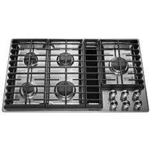 See Details - 36" 5 Burner Gas Downdraft Cooktop
