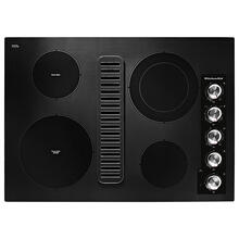 See Details - 30" Electric Downdraft Cooktop with 4 Elements