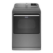 Smart Capable Top Load Gas Dryer with Extra Power Button - 7.4 cu. ft.